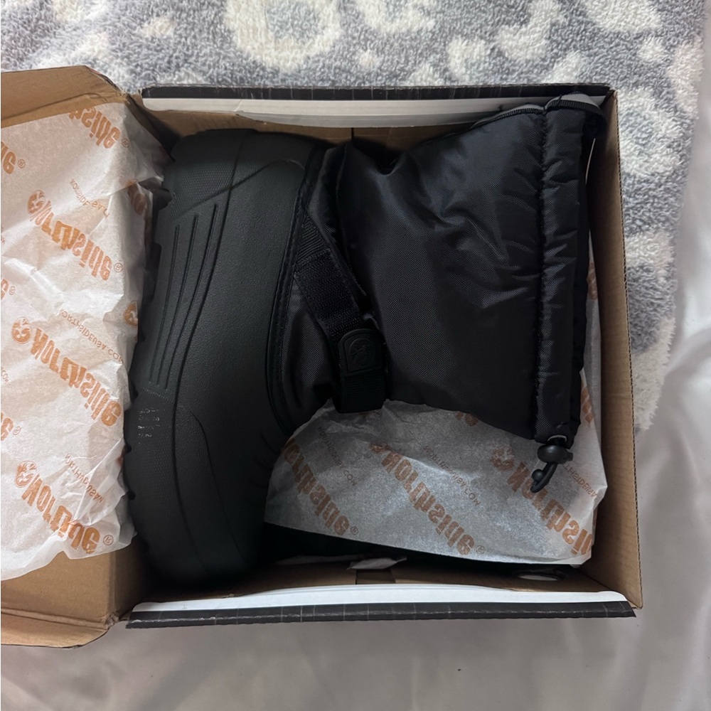 Northside Kids Black Insulated Rain & Snow Boots